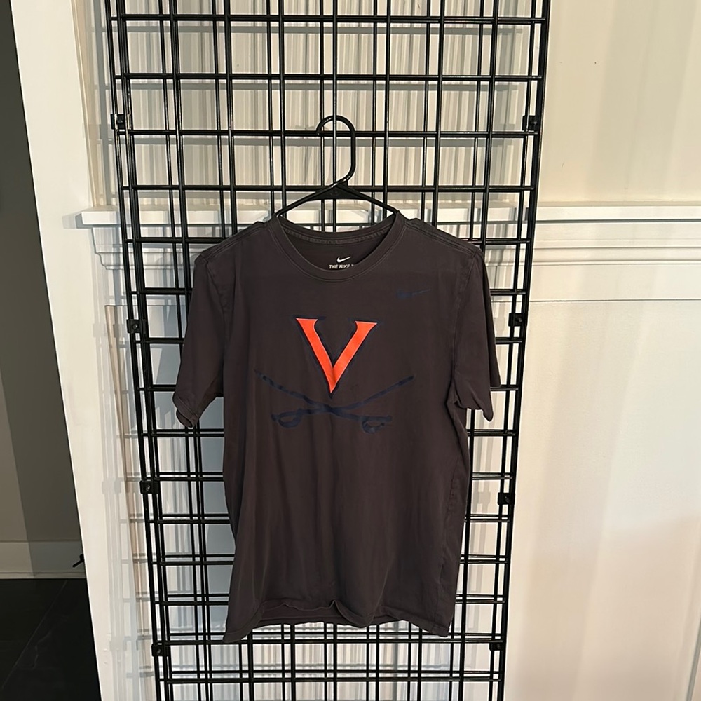 Grey UVA Nike Tee